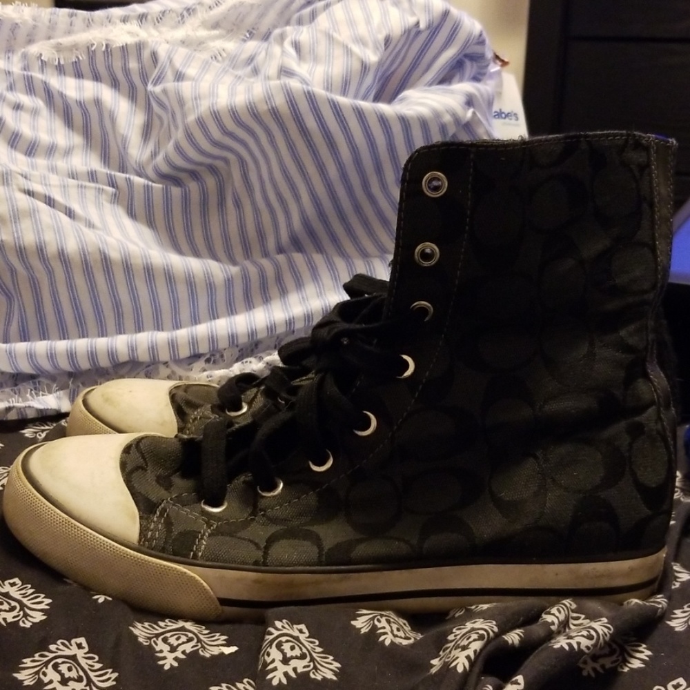 Womens 8 COACH sneakers